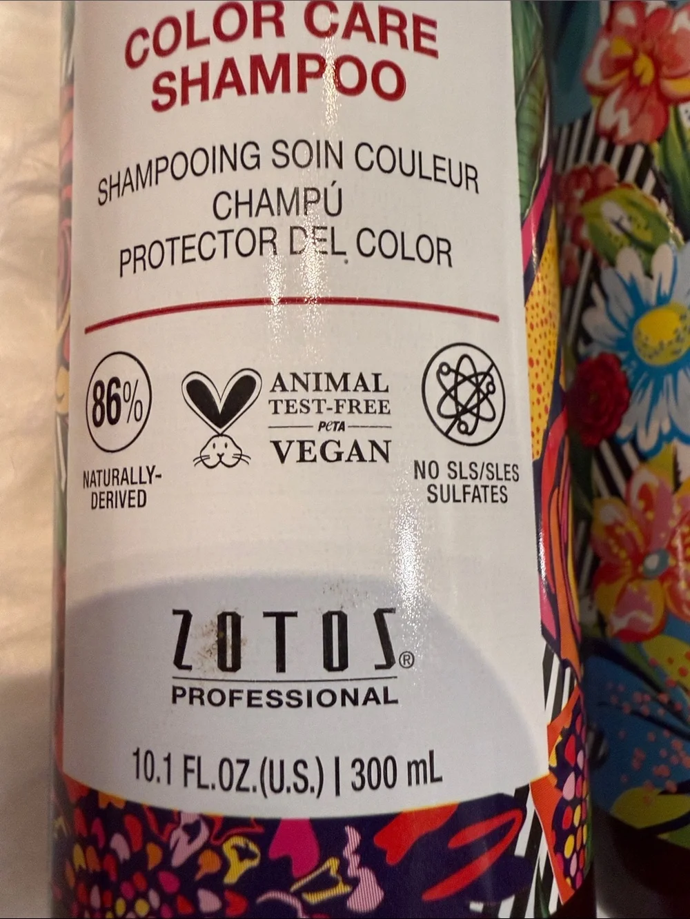 Color Care Shampoo & Damage Repair Conditioner Set - Multicolor Floral